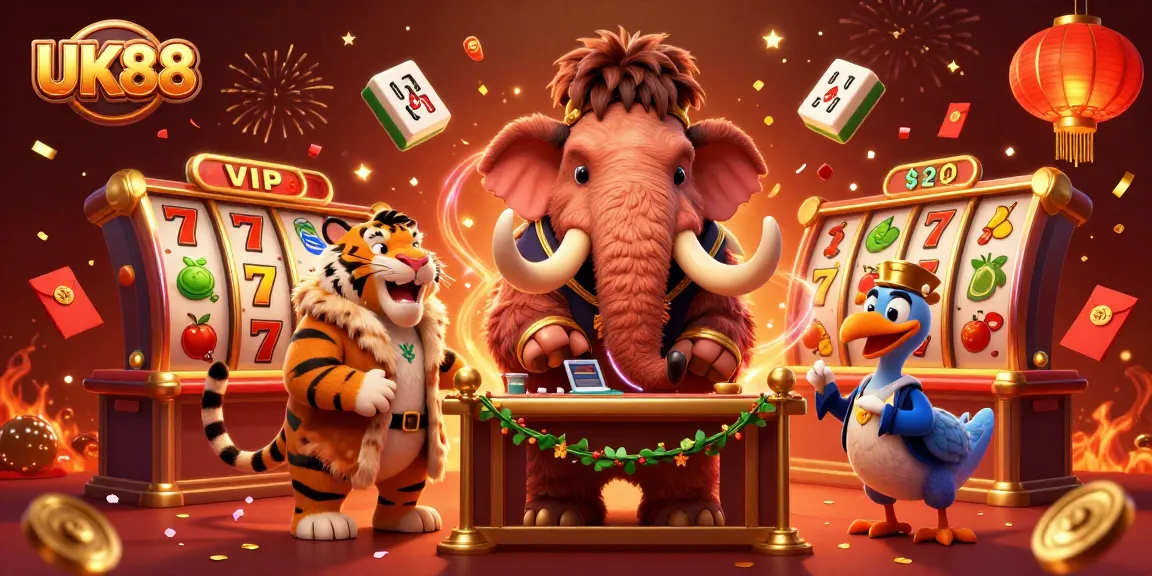Experience thrilling moments with UK88 as a mammoth bouncer ensures exclusive entry at the casino.