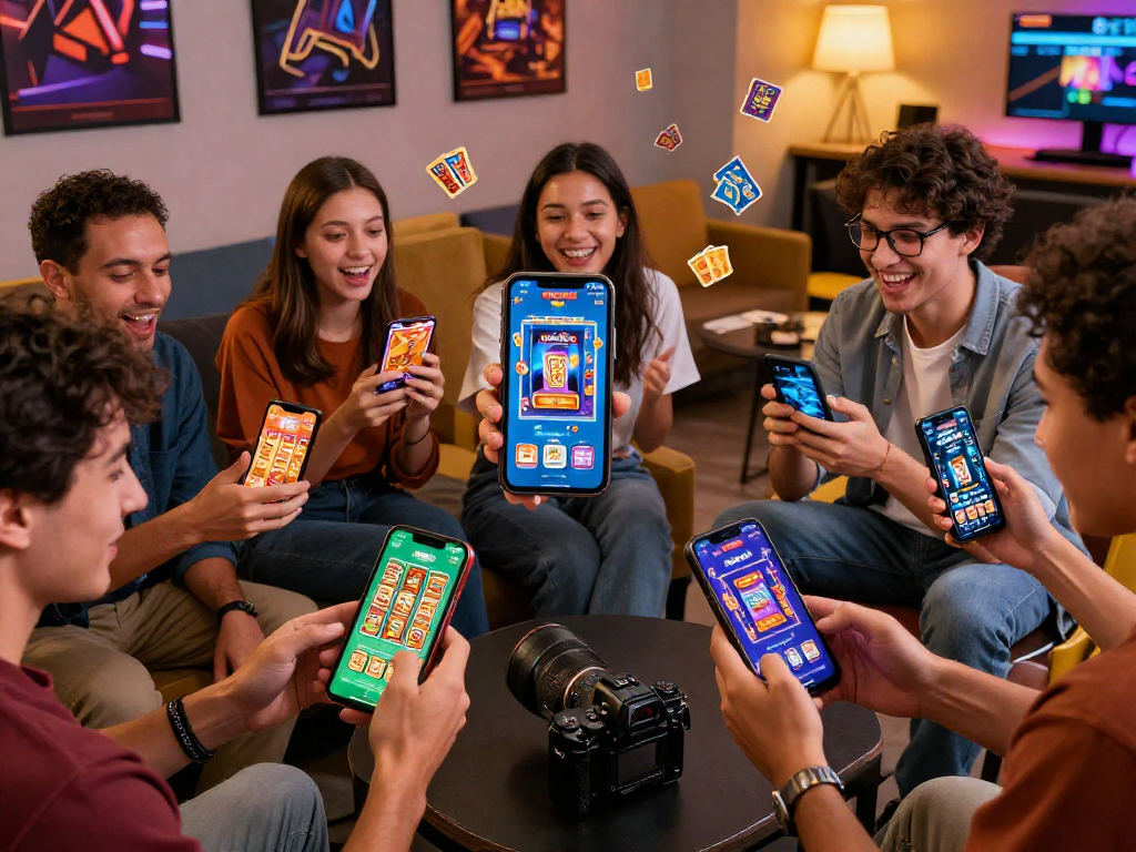 Engaging gaming scene featuring players using the latest apk for Alano Dt 5, showcasing vibrant graphics and excitement.
