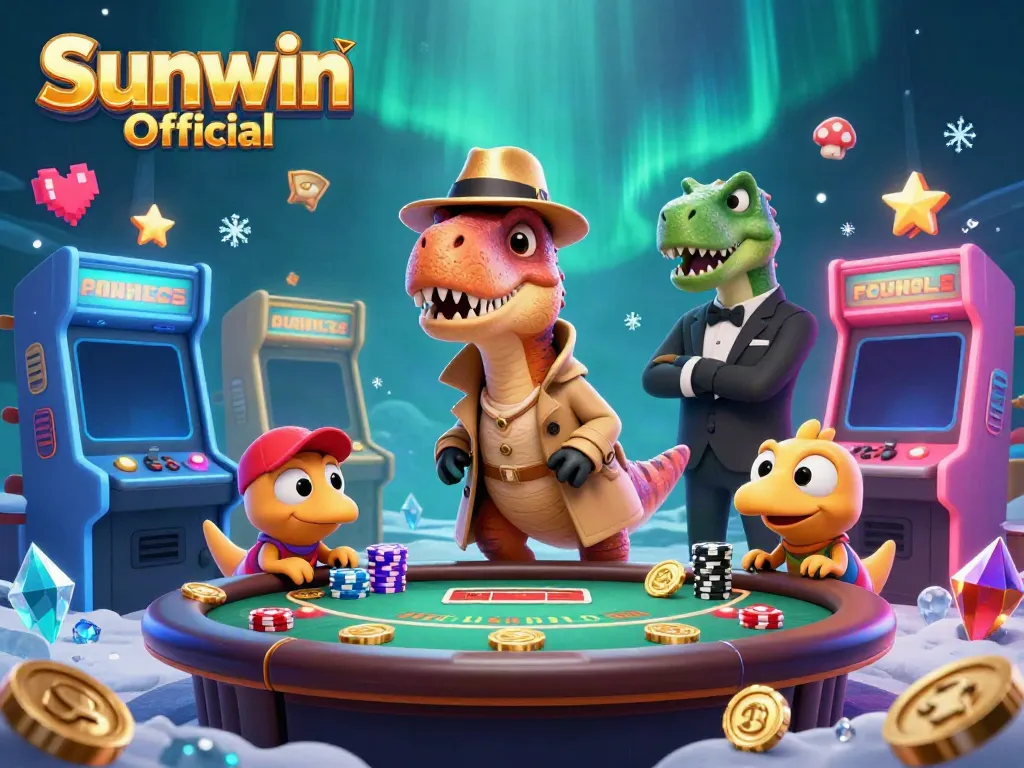 Join Sunwin Official as a velociraptor card counter tries to win big in this vibrant casino scene.
