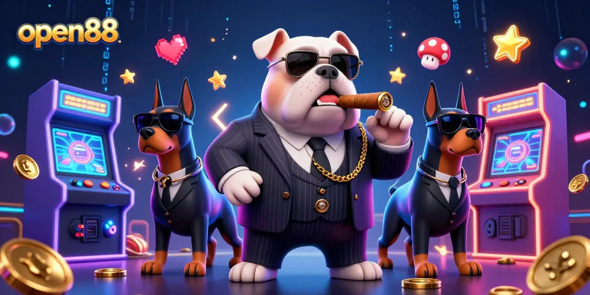 Join the action with open88 as the mafia boss and his bodyguards dominate the online casino scene.