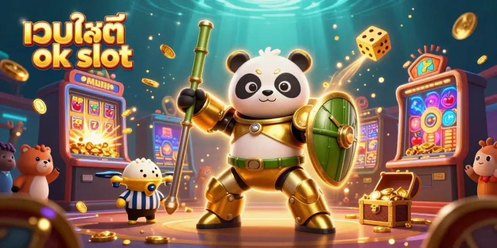 เล่นเกมสล็อตออนไลน์ได้ที่ เว็บไซต์ ok slot ท้าพิสูจน์ประสบการณ์สนุกสุดมันส์ของเกมสล็อต